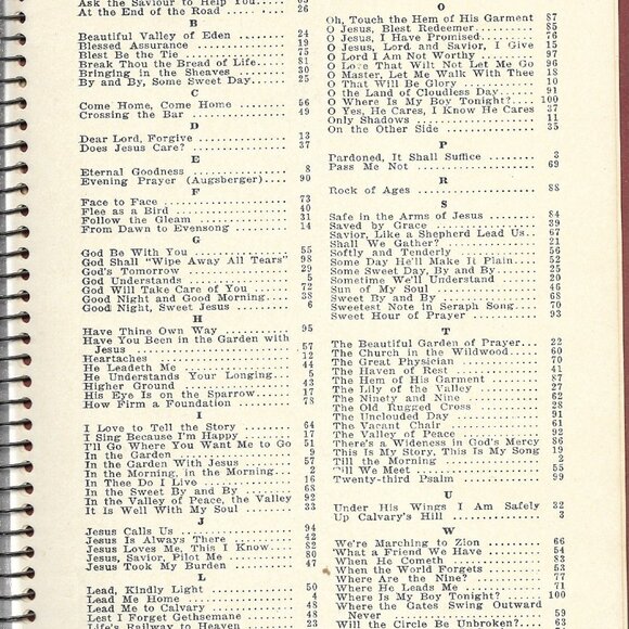 EDWARD MACHUGH'S Gospel Songs | Poems Treasury of Gospel Hymns Poems Rodeheaver - Picture 5 of 5